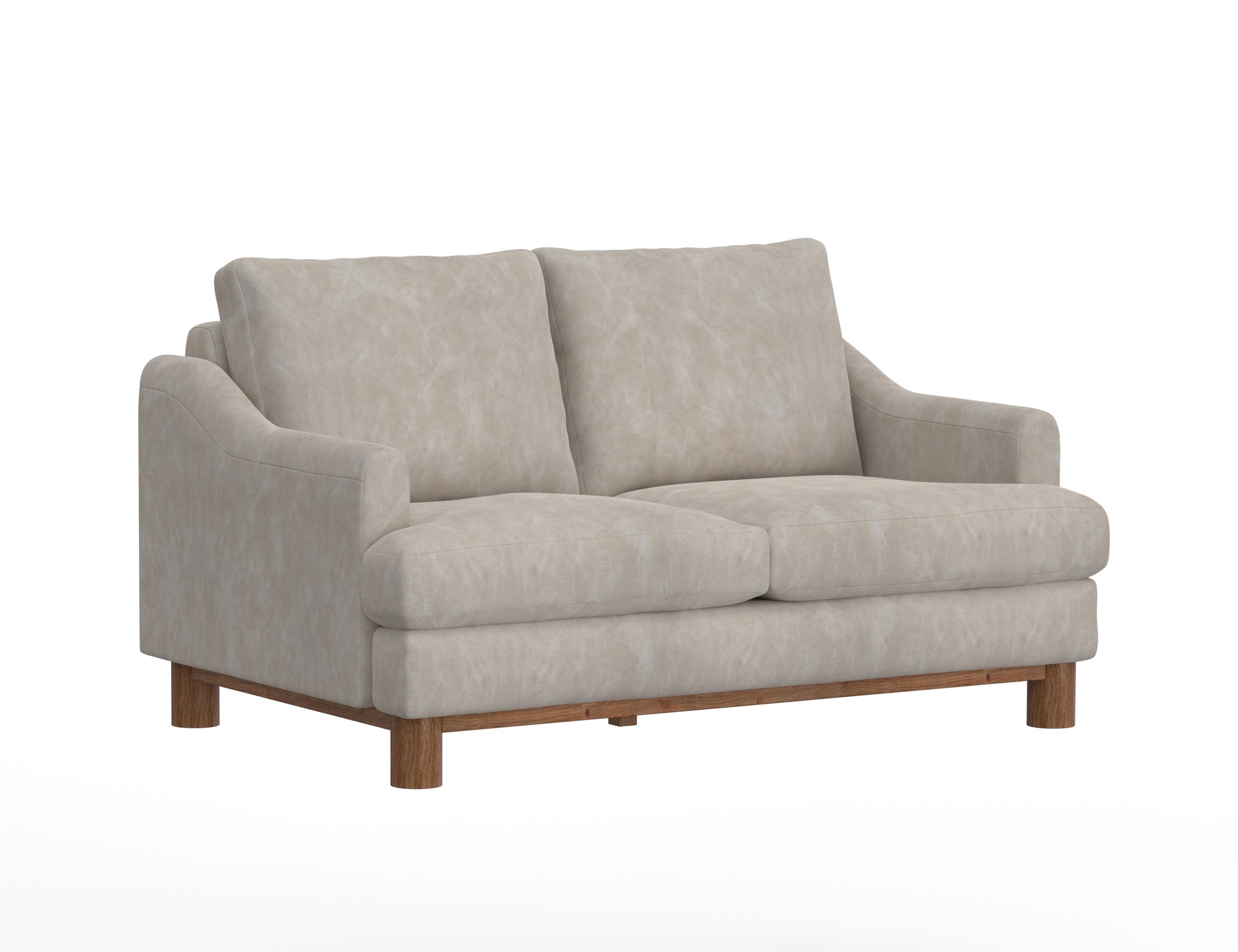  Wooden Frame and Base, Loveseat 