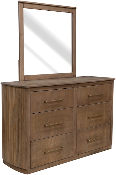 International Furniture Direct Mezquite 6 Drawer Dresser IFD6622DSR