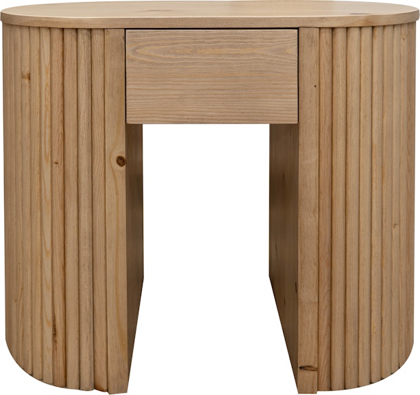 International Furniture Direct Giza 1 Drawer End Table IFD6121END