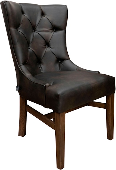 International Furniture Direct Olivia Tufted Backrest Upholstered Chair IFD1091CHUBK