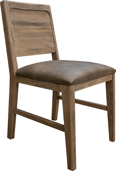 International Furniture Direct Xel-H Upholstered Seat Wooden Chair IFD5721CHR