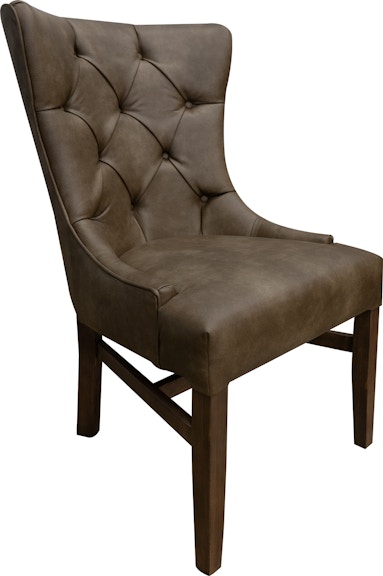 International Furniture Direct Olivia Tufted Backrest Upholstered Chair IFD1091CHUBN