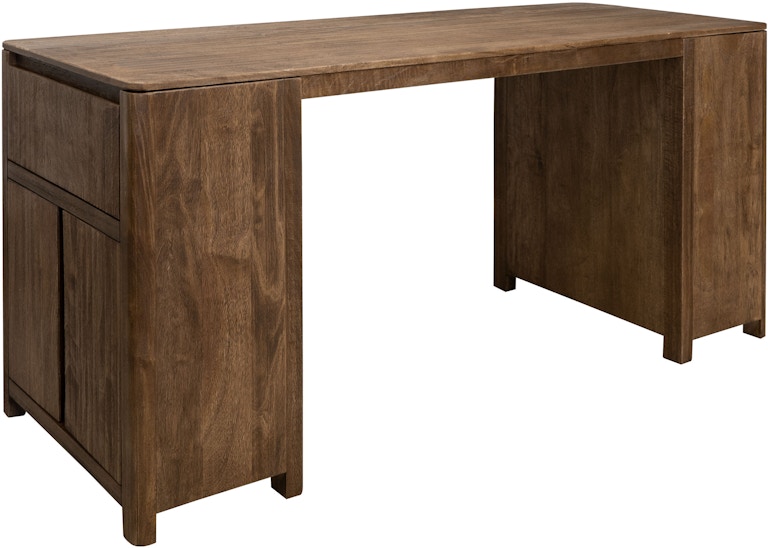 International Furniture Direct Olimpia 2 Drawer 4 Door Kitchen Island IFD7381KSL