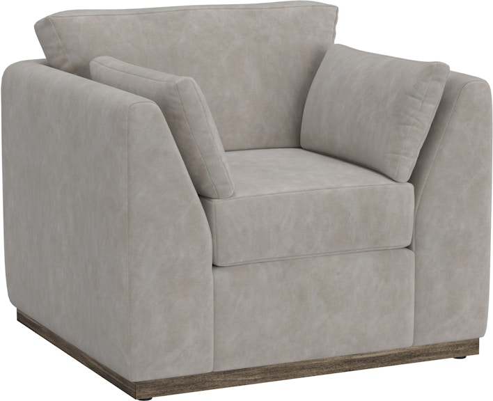 International Furniture Direct Vallarta Wooden Frame and Base, Armchair IUP882-ACH-210