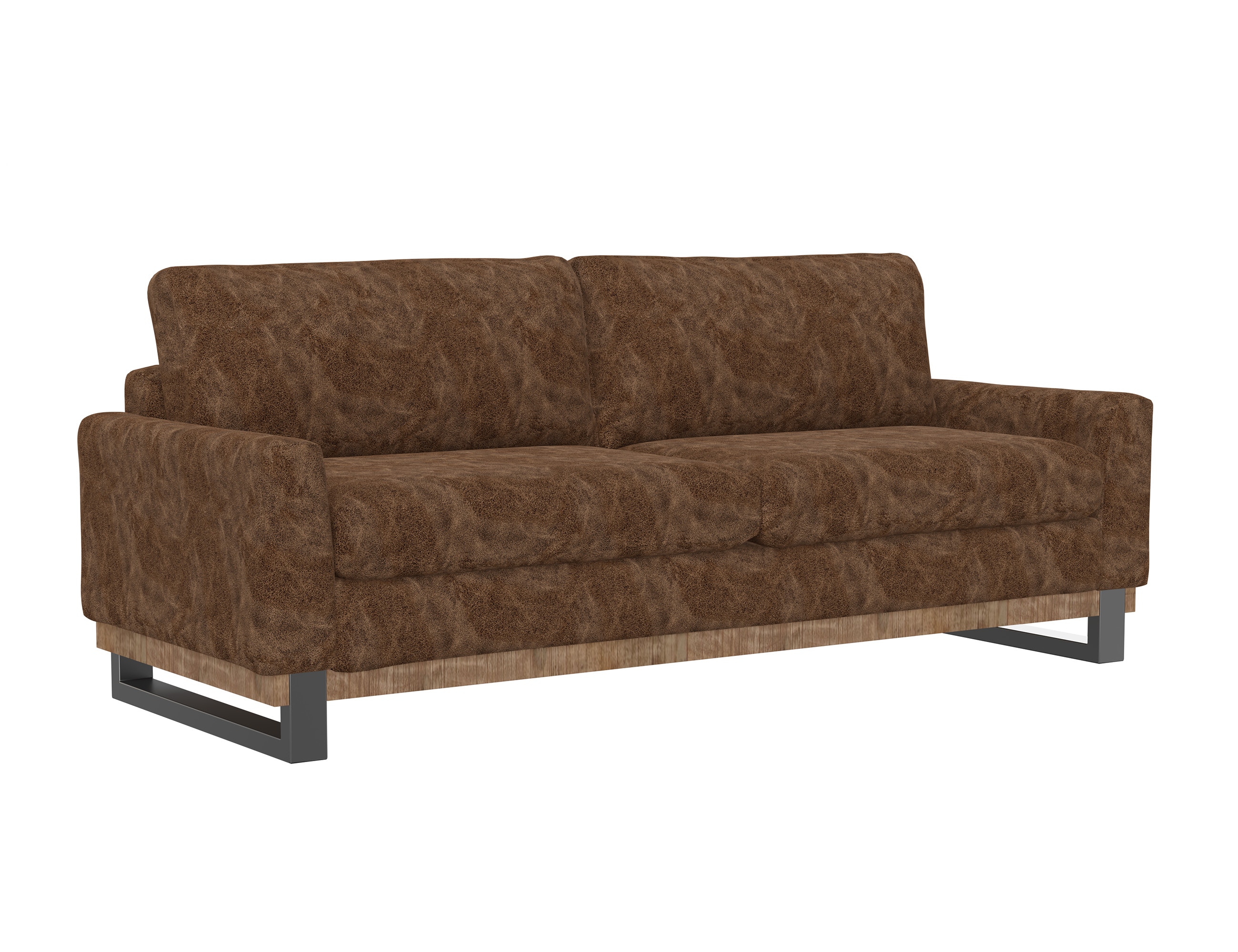  Metal and Wood Base, Sofa 