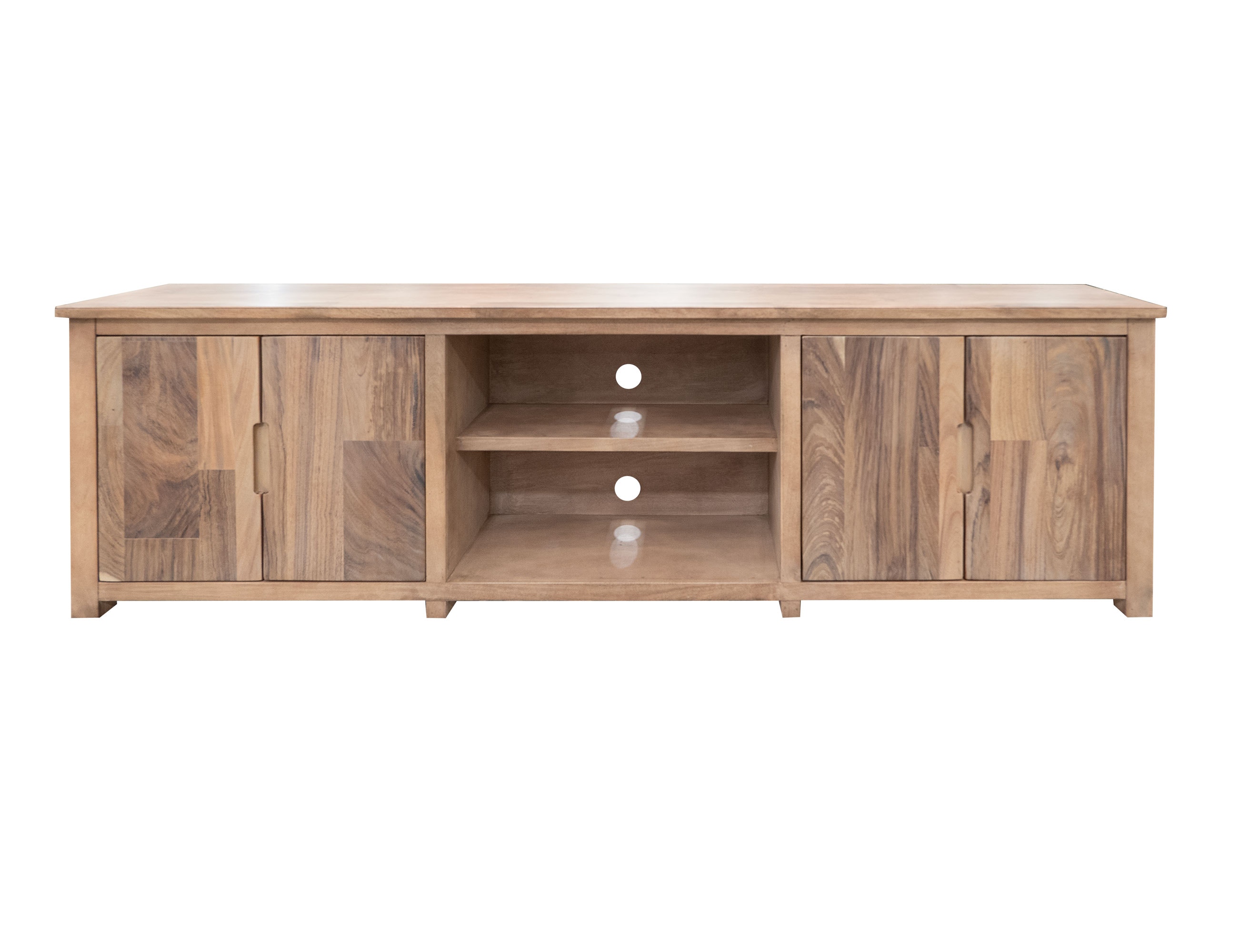 International Furniture Direct 4 Door TV Stand 88 Inch IFD8681STN88