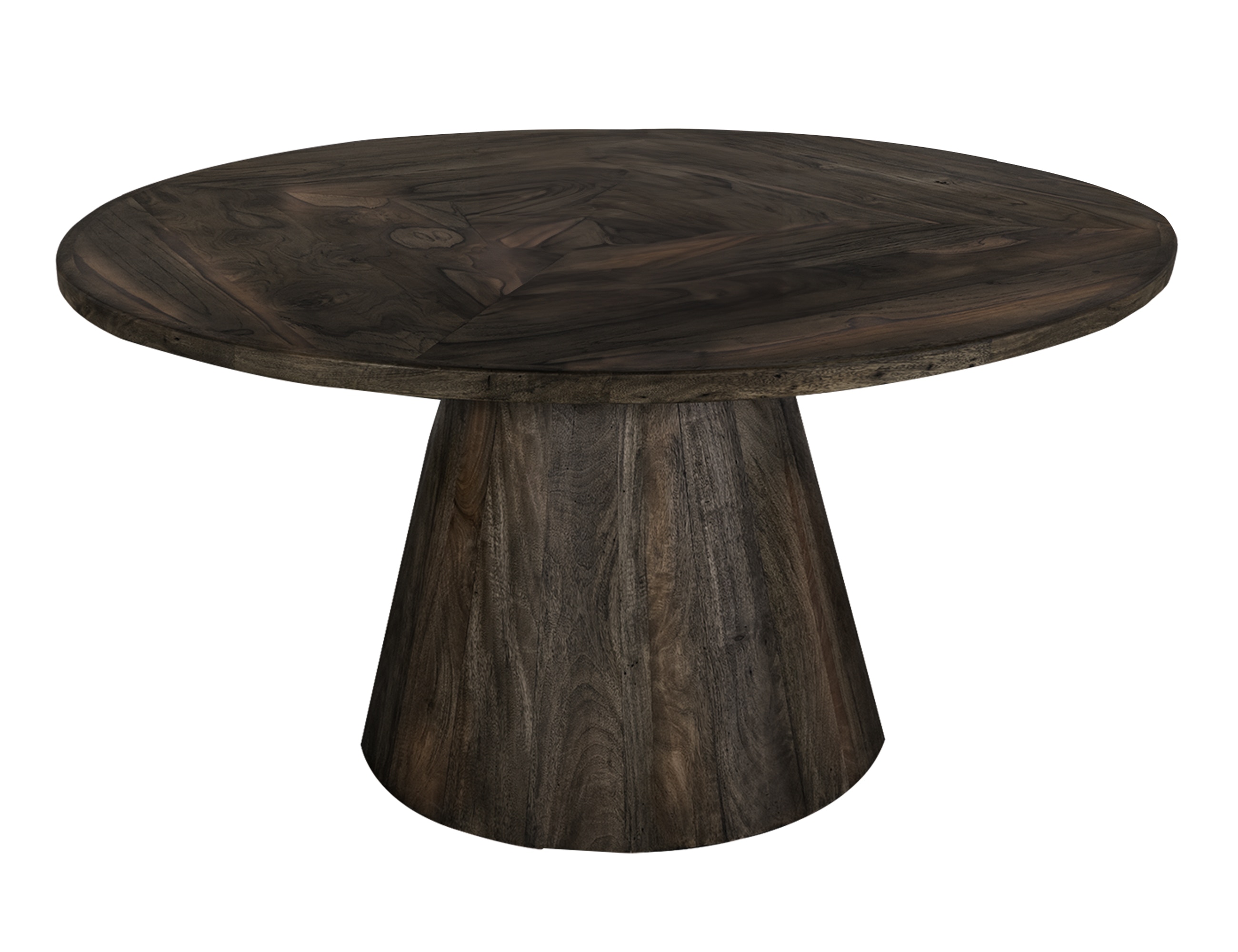 International Furniture Direct Balam Round Dining Table IFD4221DINTBLRD