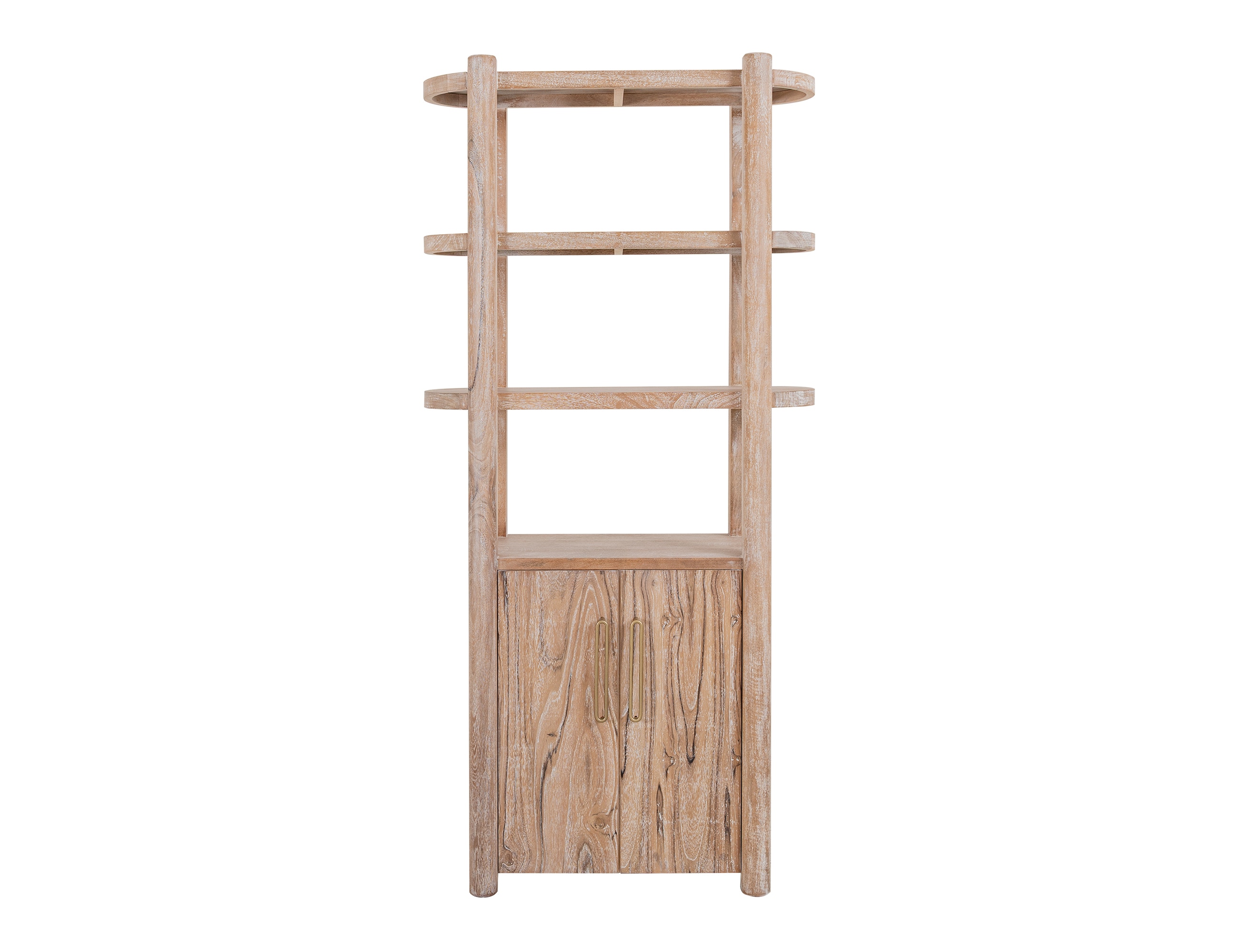International Furniture Direct 2 Door, 3 Shelf Pier IFD4321PIR