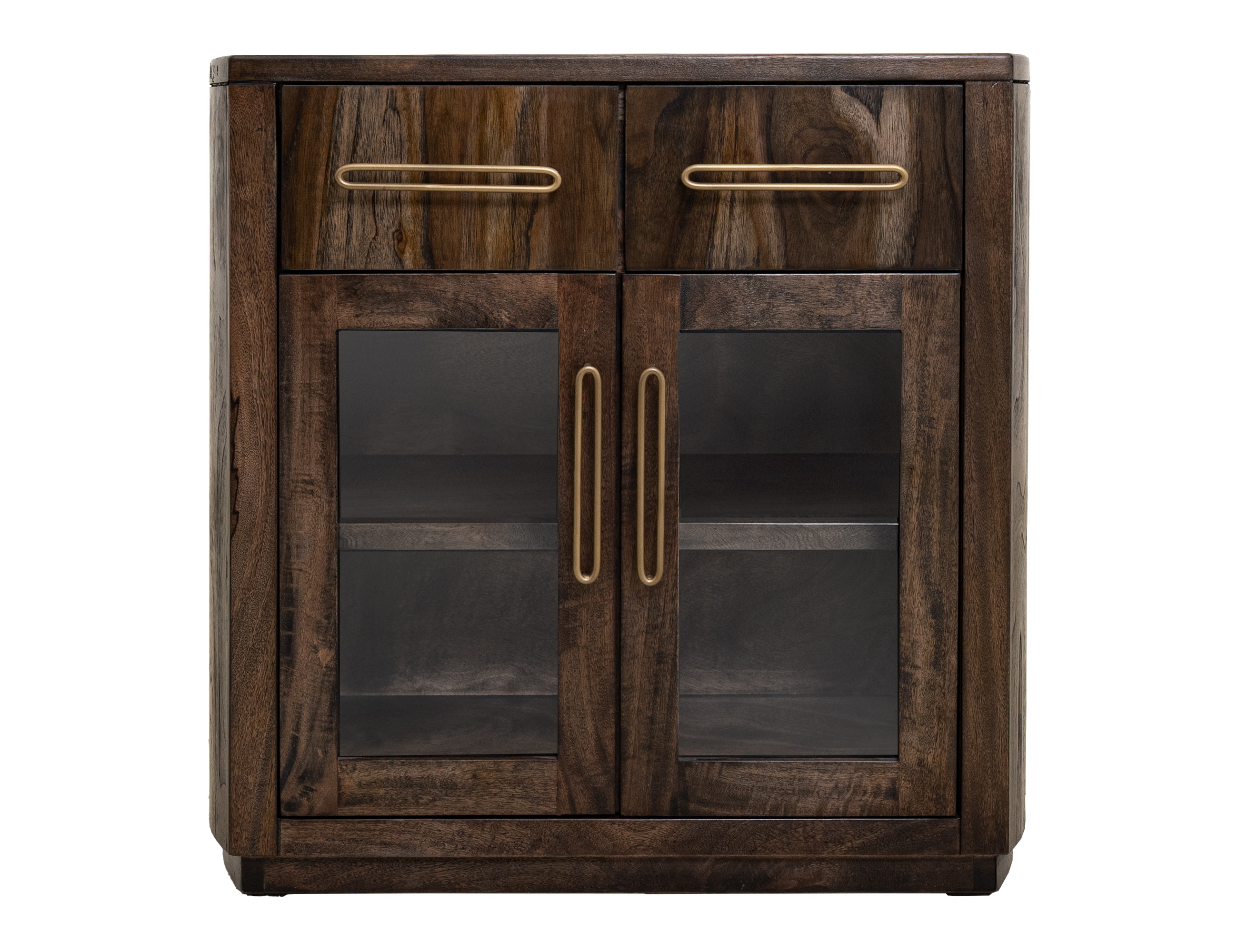 International Furniture Direct 2 Drawer and 2 Glass Door Server IFD4421SVR