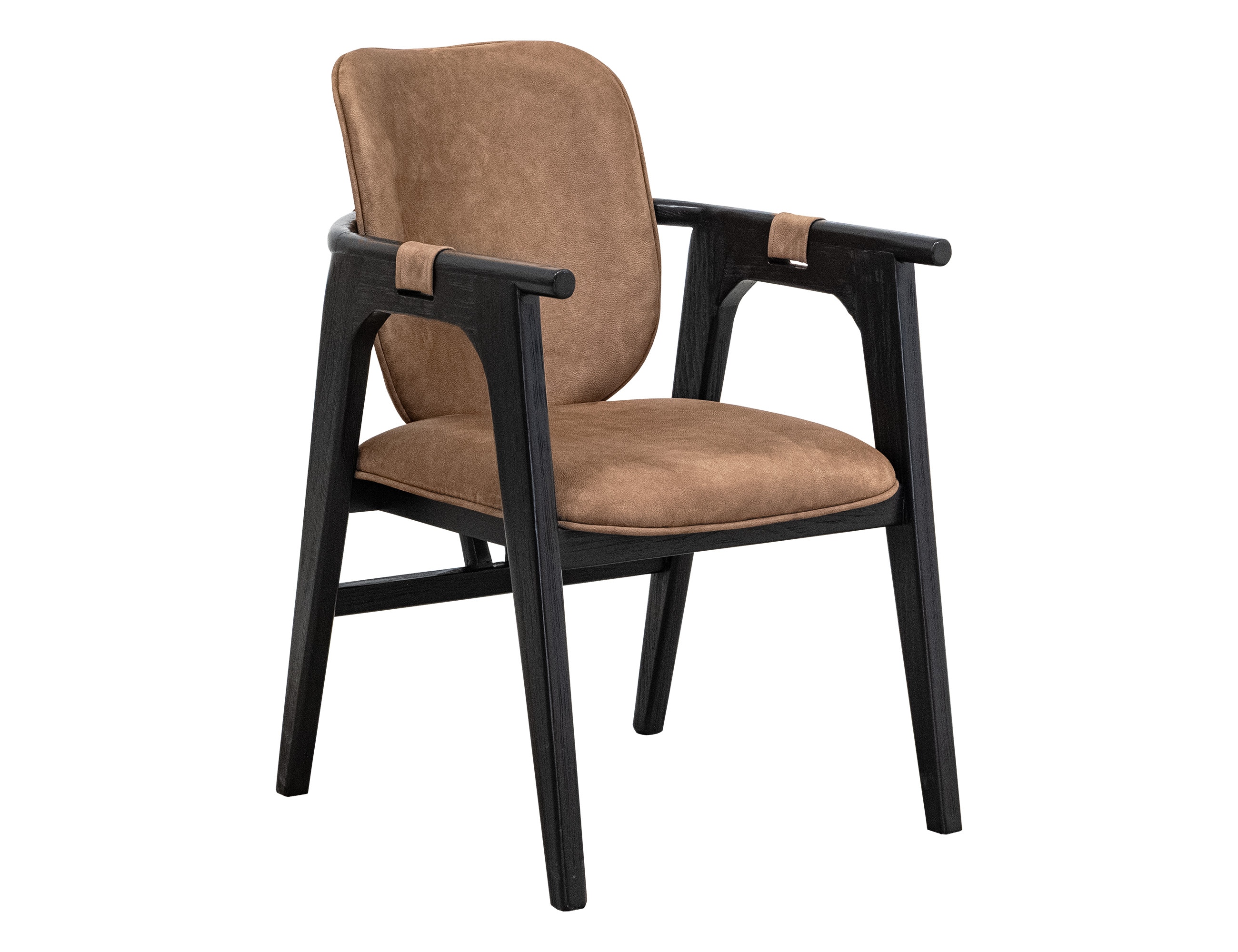  Poly Suede Upholstered Chair 