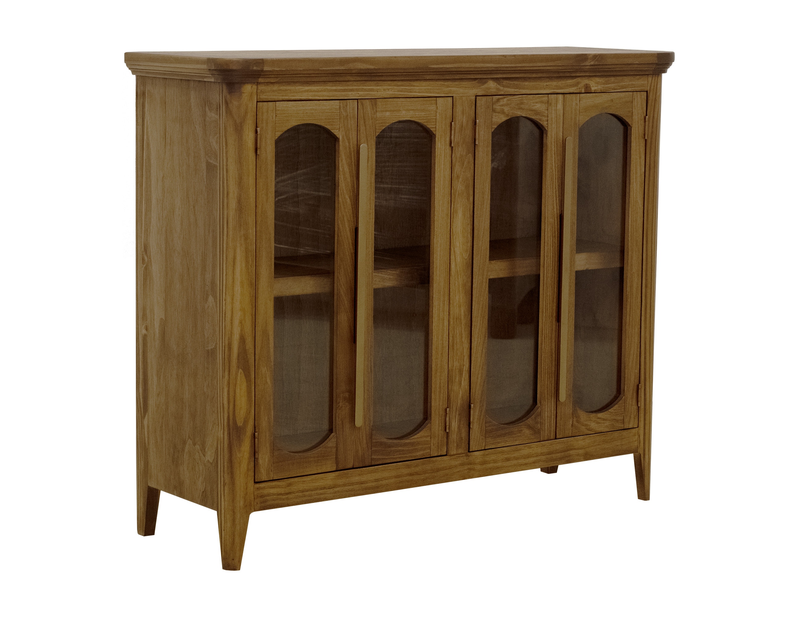 International Furniture Direct 4 Door, Console IFD9802CNSBN