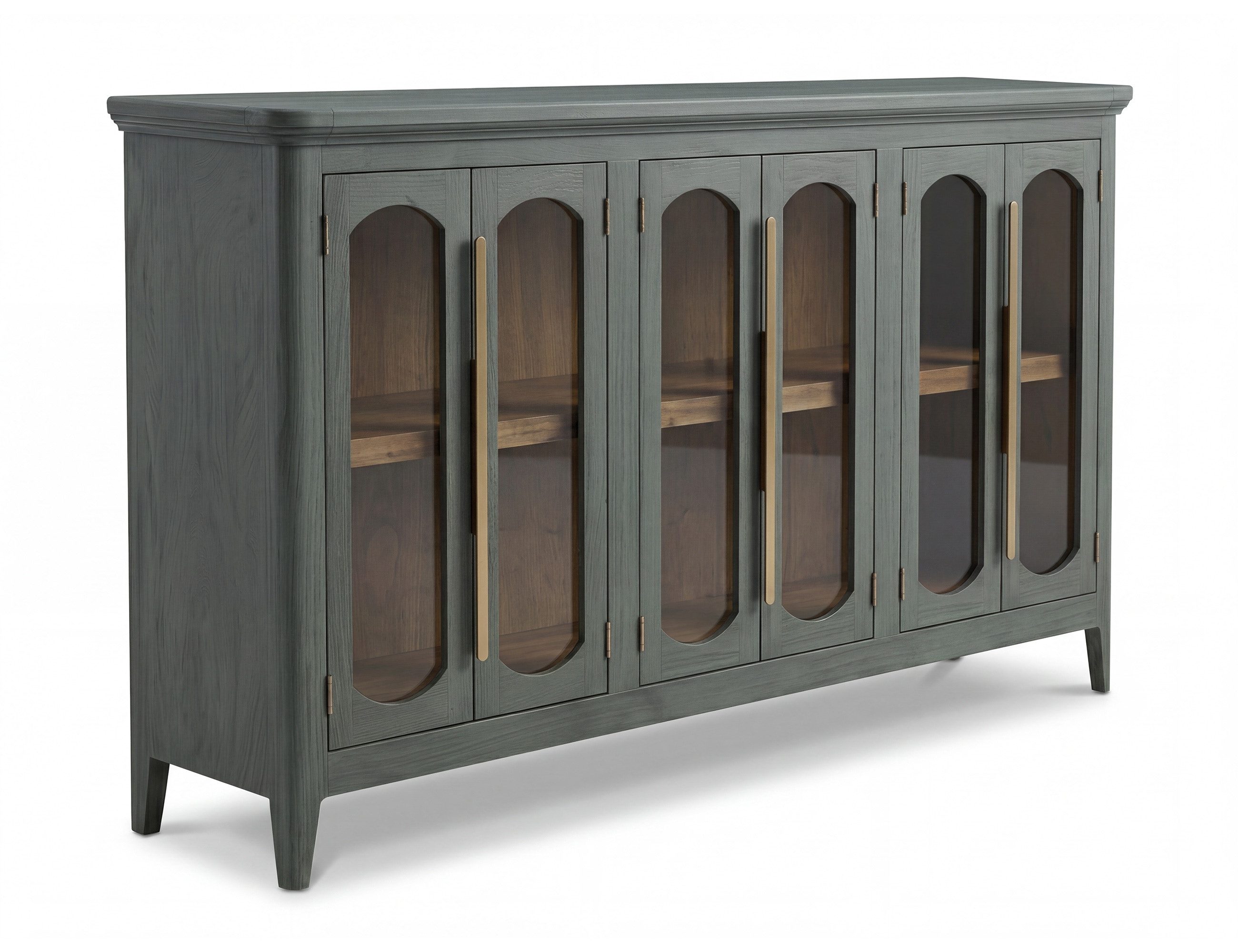 International Furniture Direct 6 Door, Console IFD9803CNSGN