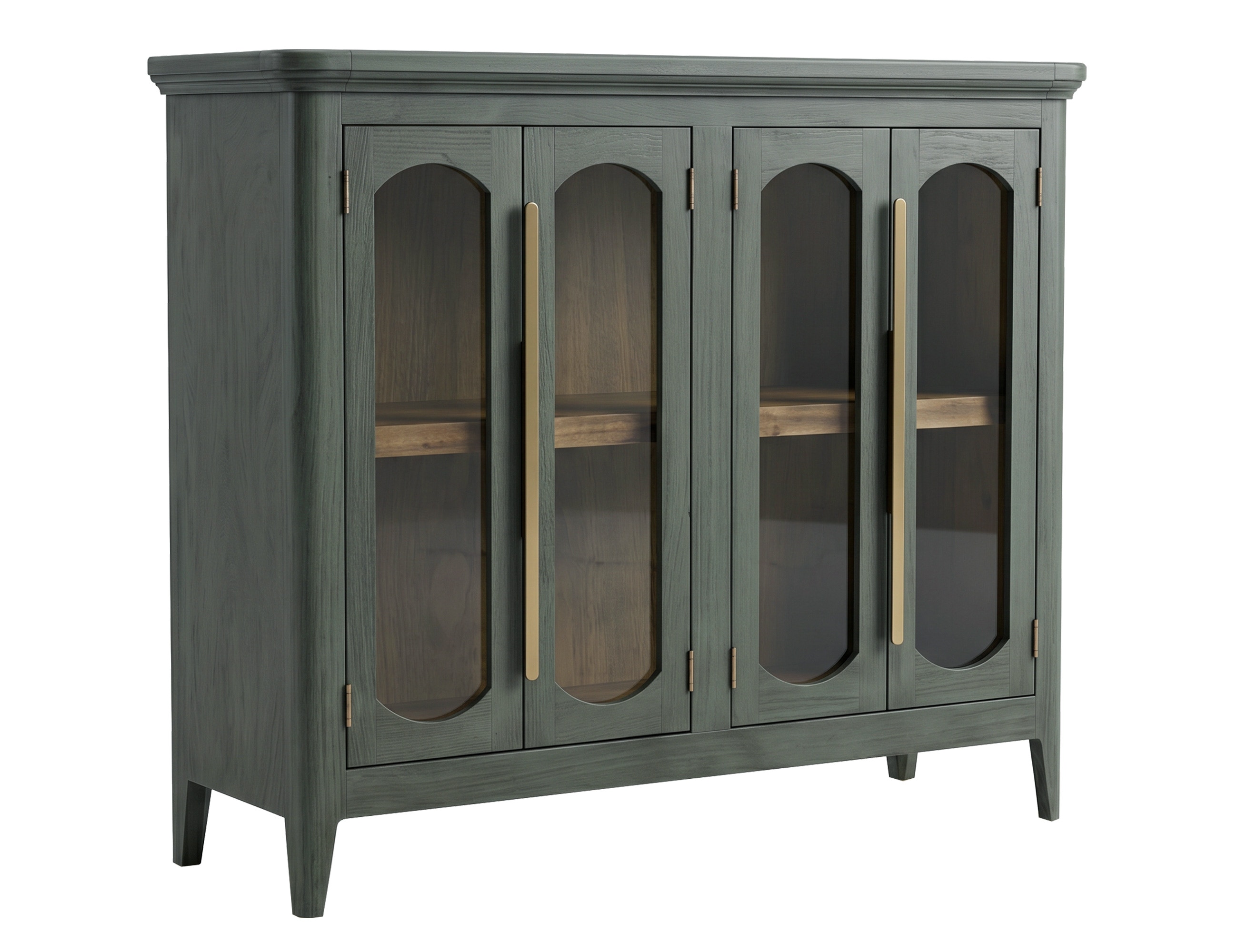 International Furniture Direct 4 Door, Console IFD9802CNSGN