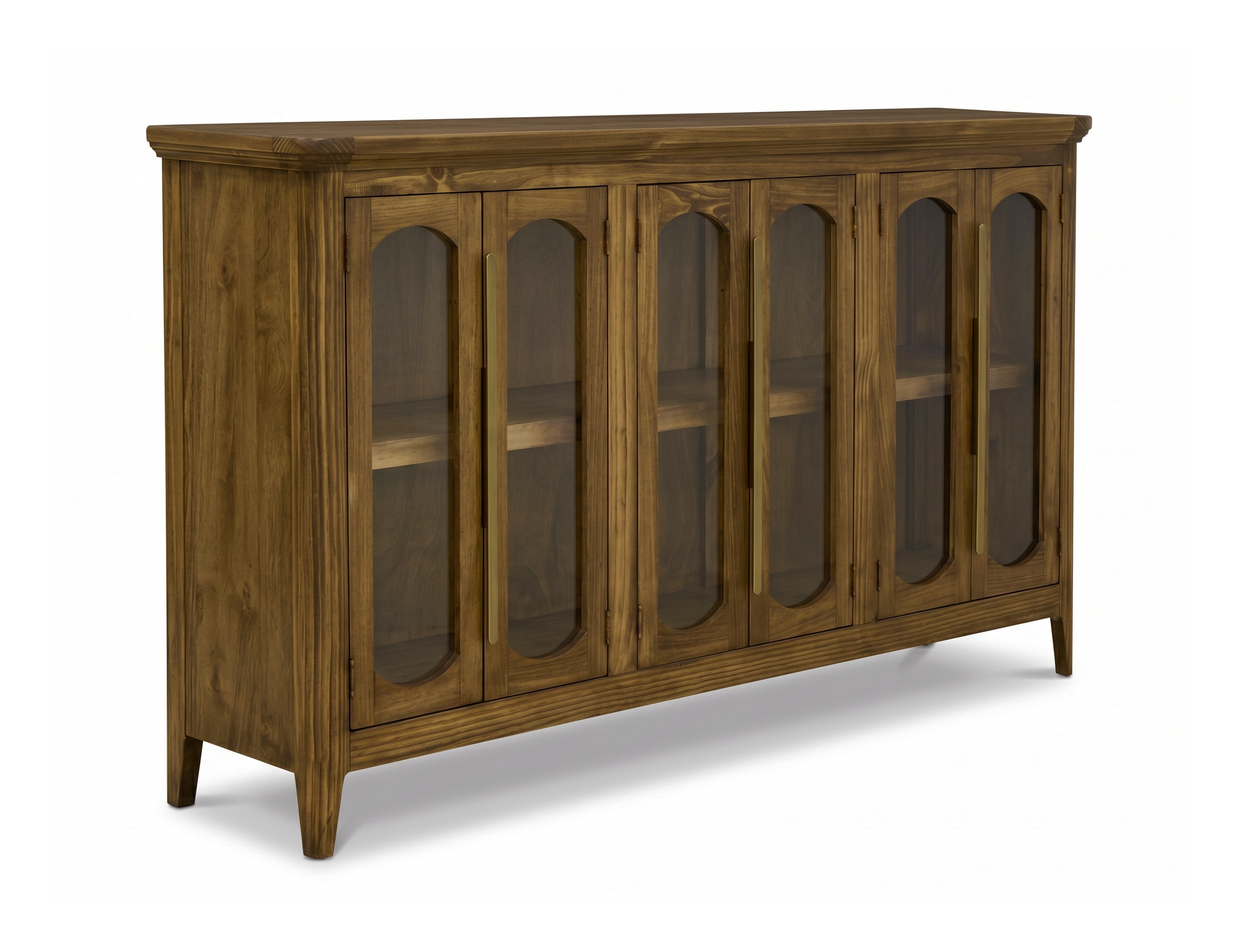 International Furniture Direct 6 Door, Console IFD9803CNSBN