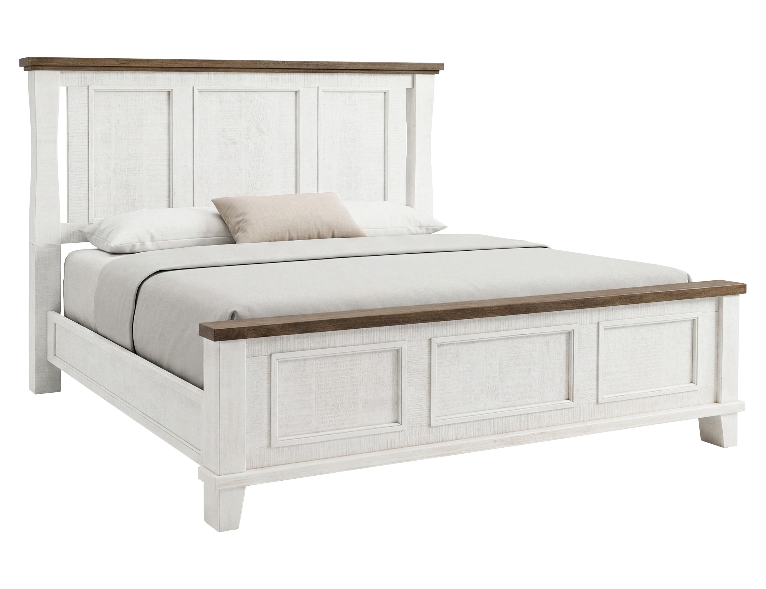 International Furniture Direct 6/6 Eastern King Footboard and Rails IFD4993FBREK