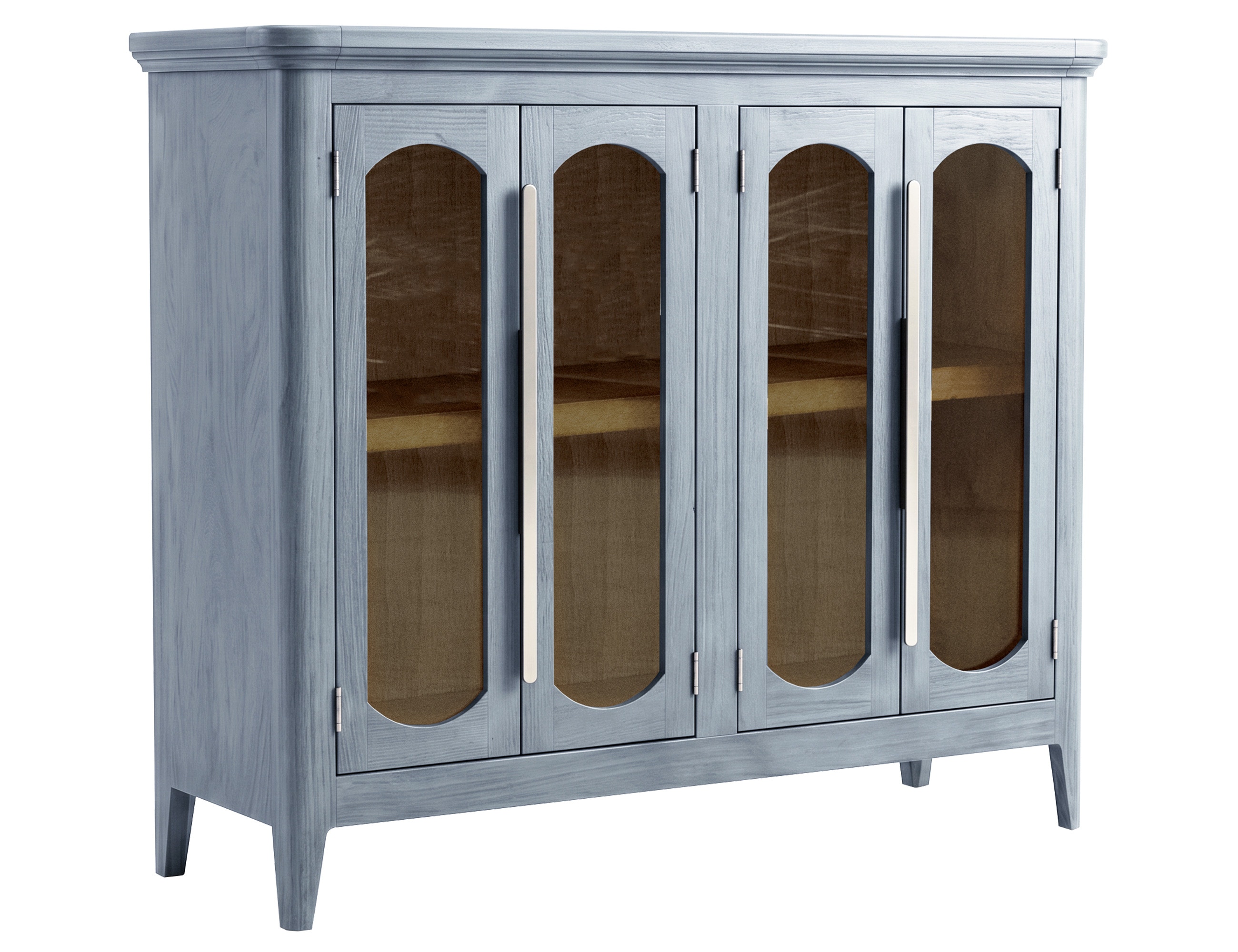 International Furniture Direct 4 Door, Console IFD9802CNSBL