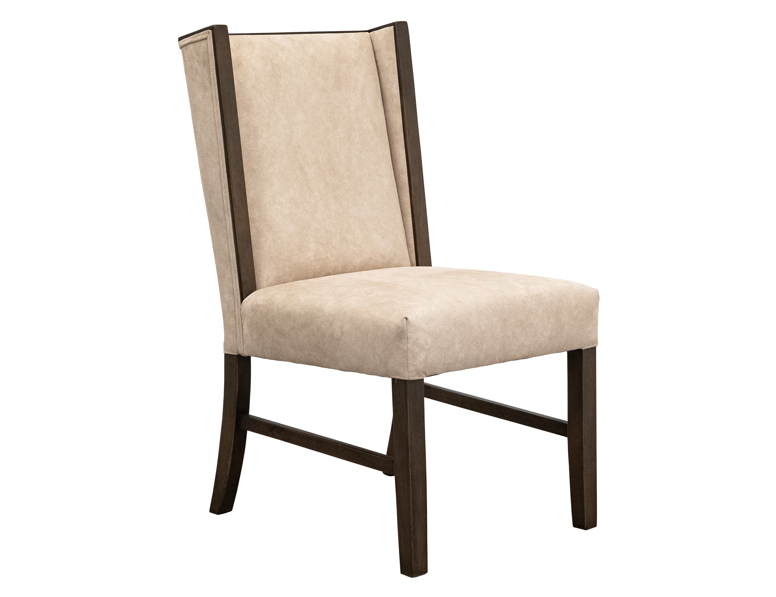  Poly Suede Upholstered Chair 