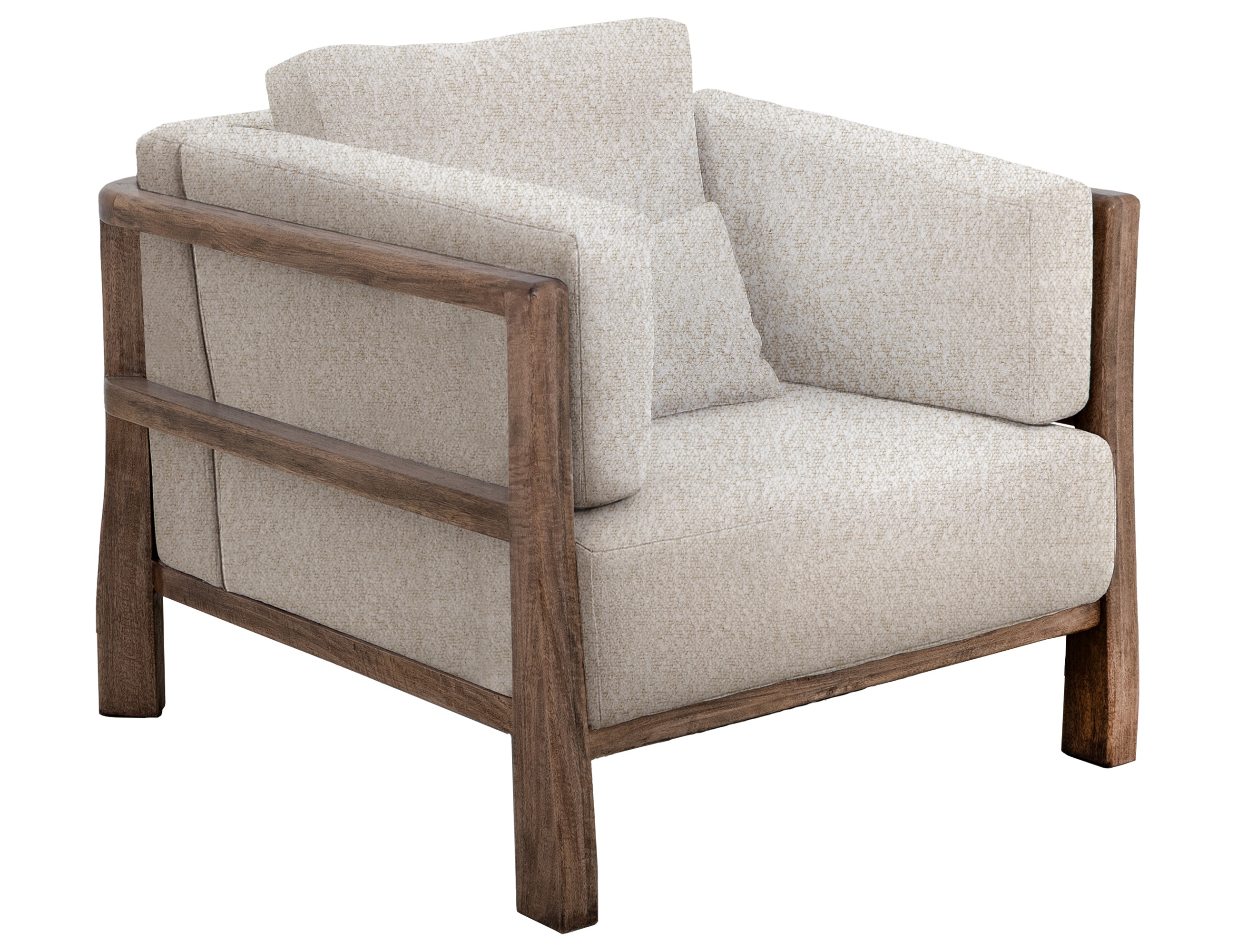  Wooden Frame and Base, Armchair 