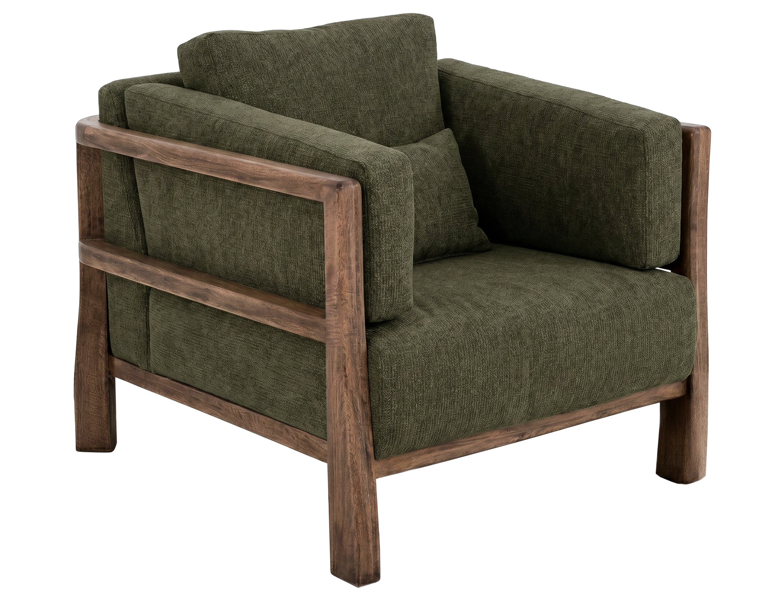  Wooden Frame and Base, Armchair 