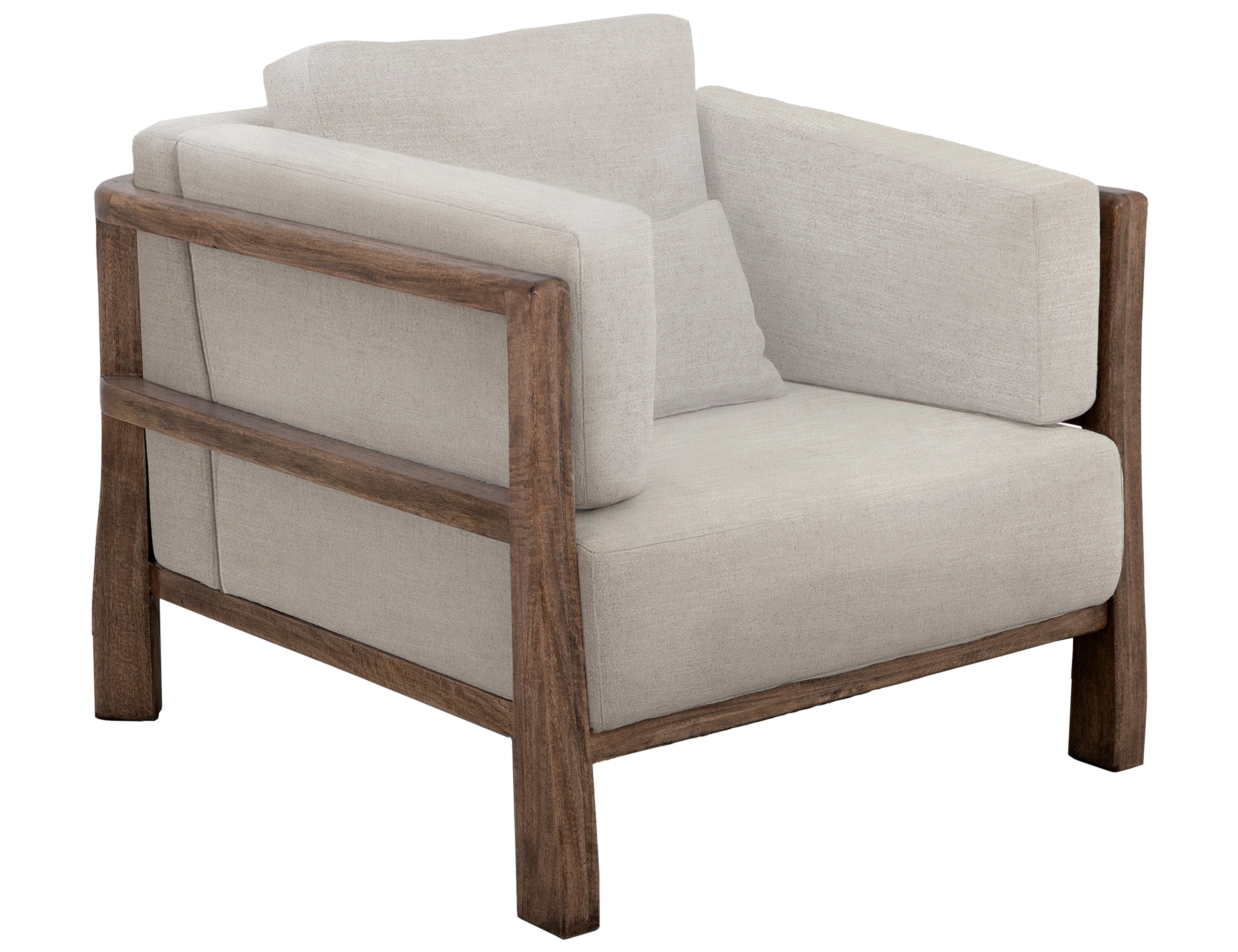  Wooden Frame and Base, Armchair 