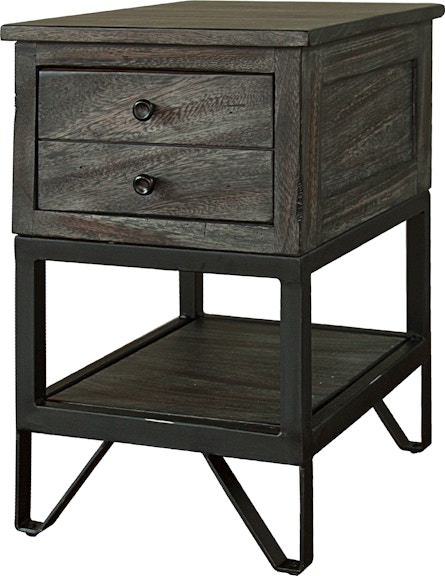 International Furniture Direct Moro 1 Drawer End Table IFD686END