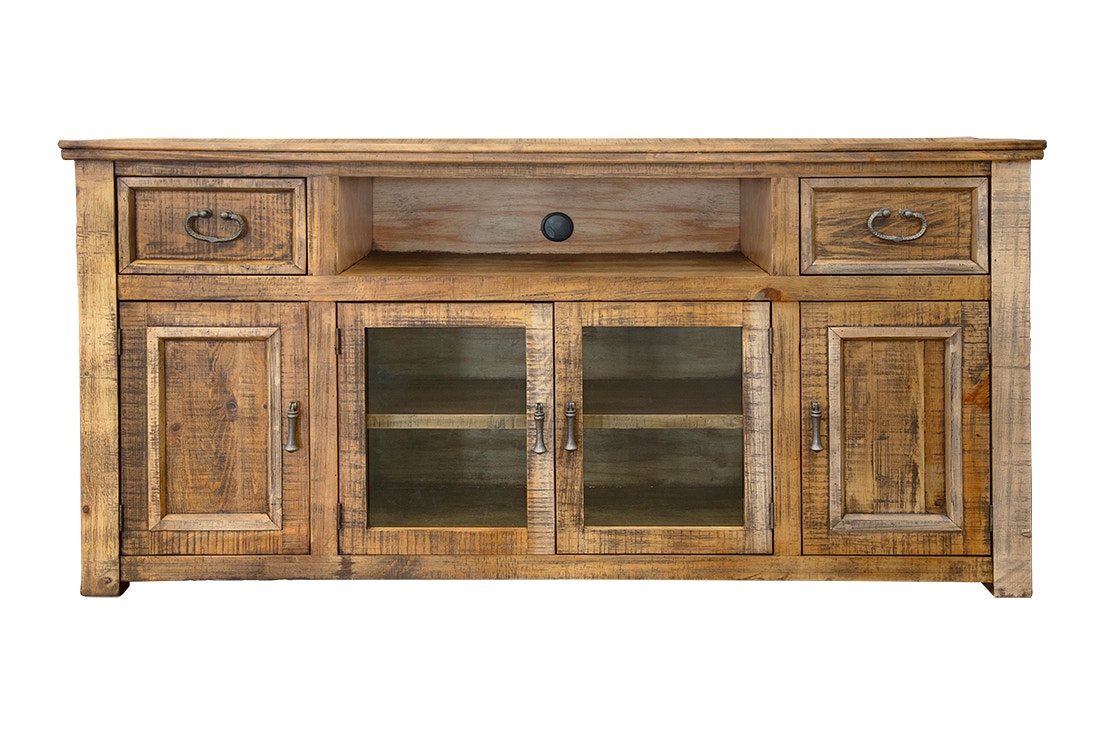 International Furniture Direct Home Entertainment 2 Drawer 4 Doors 70 ...