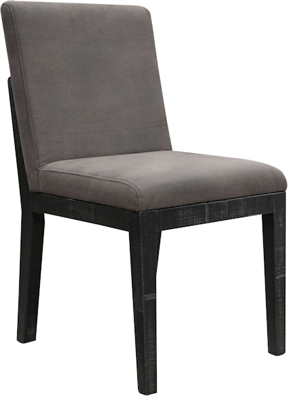International Furniture Direct Blacksmith Upholstered Faux Leather Chair IFD2321CHUBK