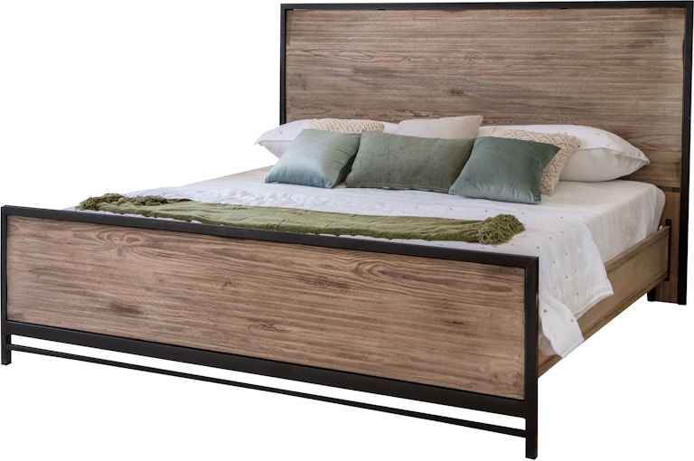 International Furniture Direct Blacksmith Queen Bed IFD2321BED-Q