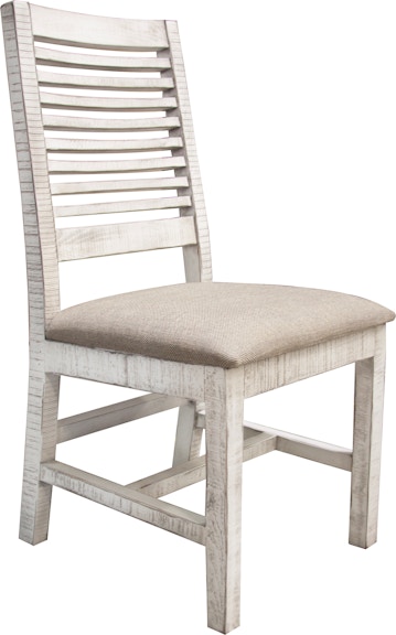 International Furniture Direct Stone Upholstered Seat Chair IFD4690CHRIV