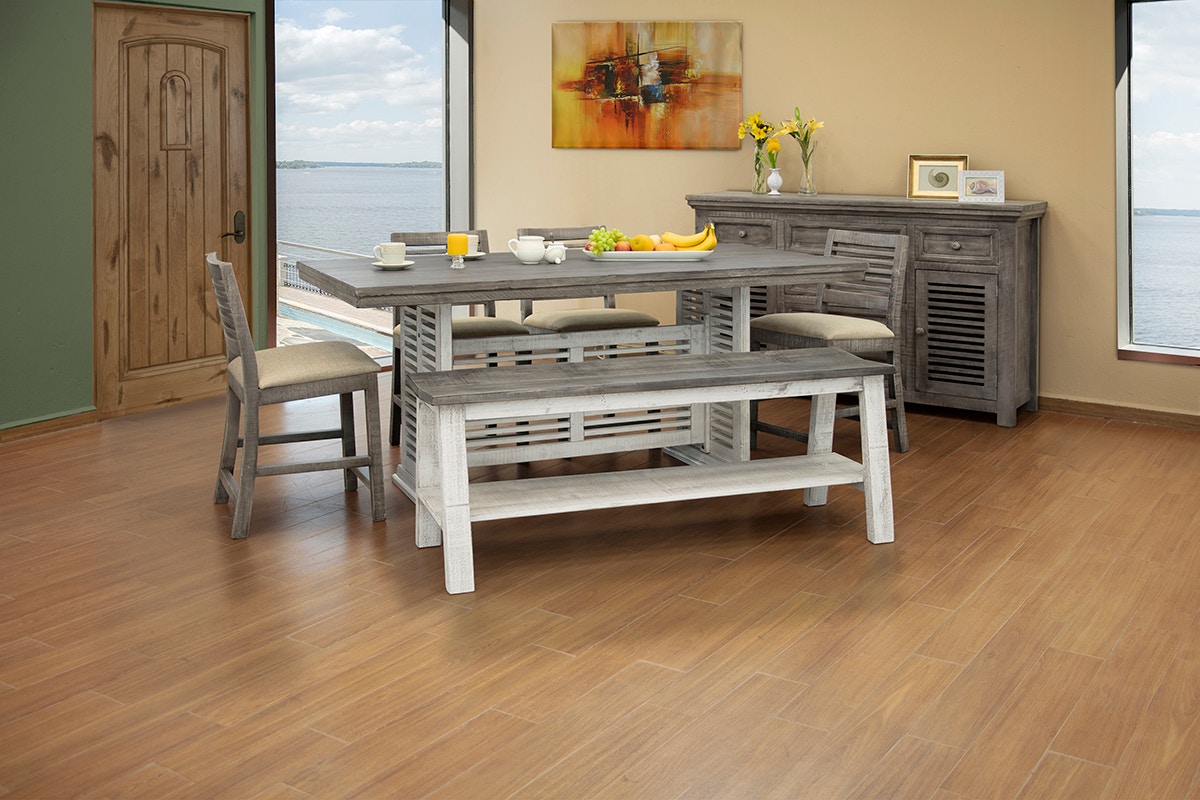 International Furniture Direct Dining Room Counter Table Base