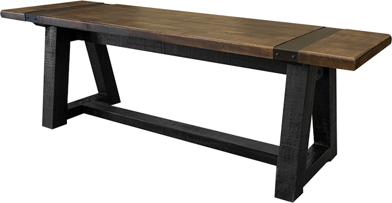 International Furniture Direct Urban Art Solid Wood Bench IFD5201BEN