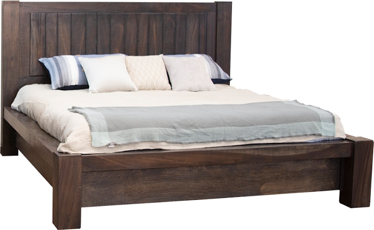 International Furniture Direct Queen Size 5/0 Platform Bed IFD6021PLTQE