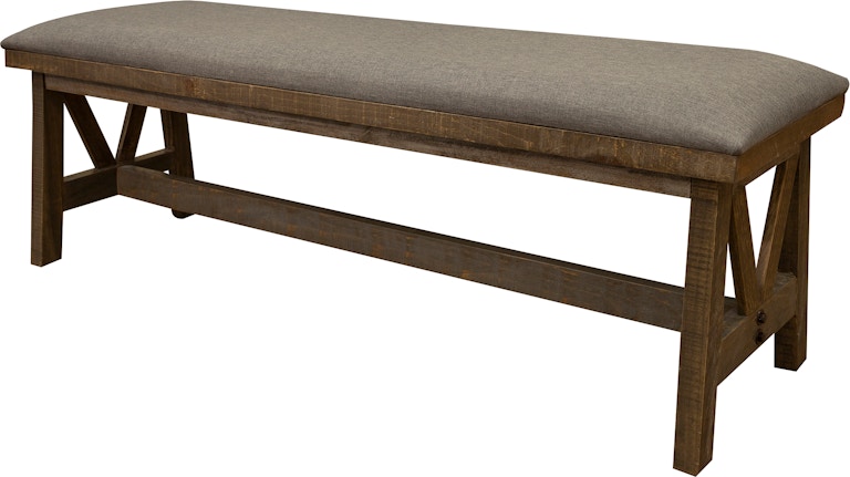 International Furniture Direct Loft Brown Bench IFD6441BEN