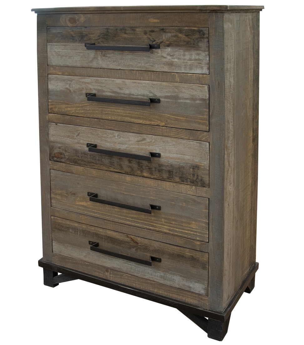 International Furniture Direct Bedroom 5 Drawer Chest IFD6441CHT