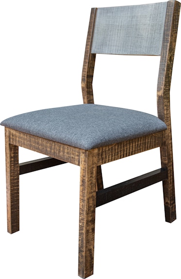 International Furniture Direct Loft Gray RC Upholstered-Seat Dining Chair IFD6553CHR