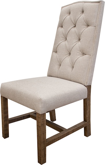 International Furniture Direct Aruba Tufted Backrest Upholstered Chair IFD7331CHR