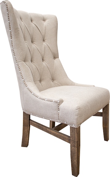 International Furniture Direct Aruba Tufted Backrest Upholstered Chair IFD7332CHR