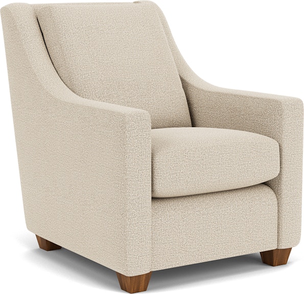 flexsteel living room leather chair