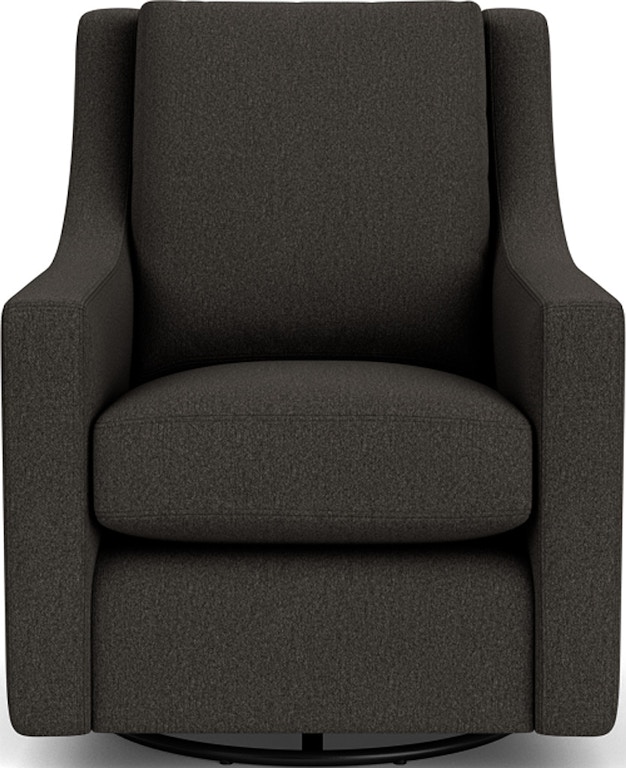 PU foam industrial swivel chair – meychair: with floor glides and foot rest
