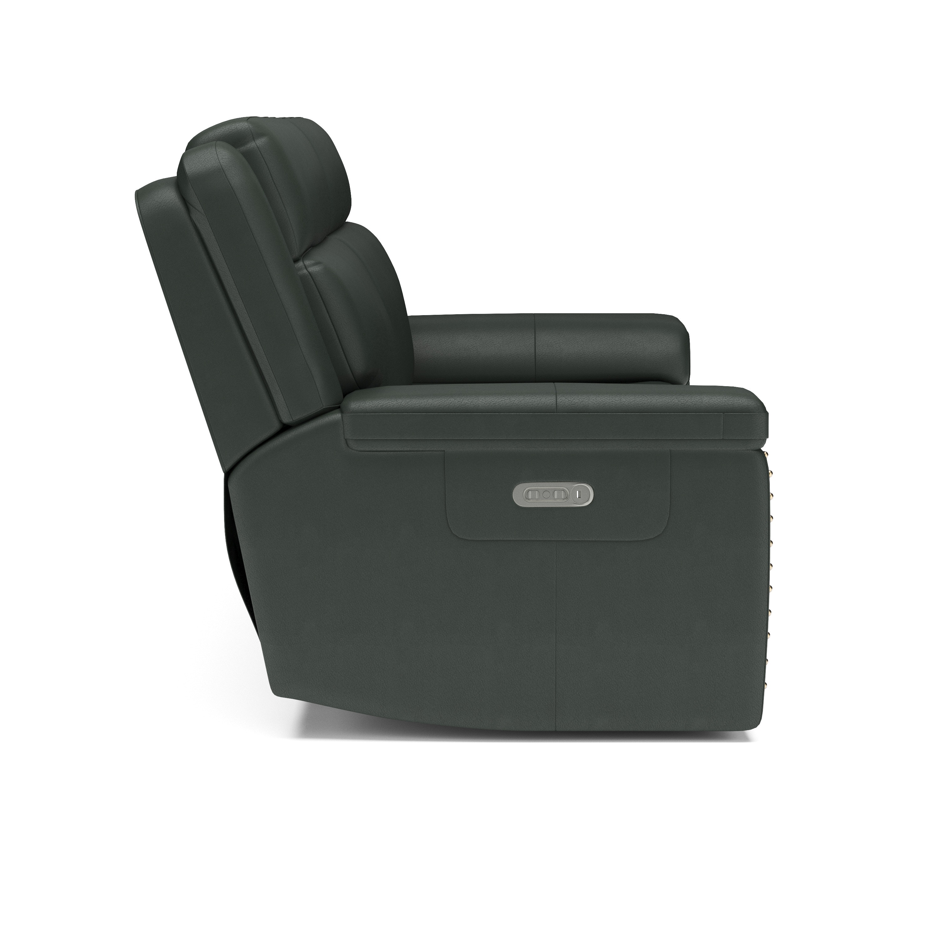 Flexsteel Yuma Power Reclining Sofa with Power Headrests 104062PH Portland, OR Key Home