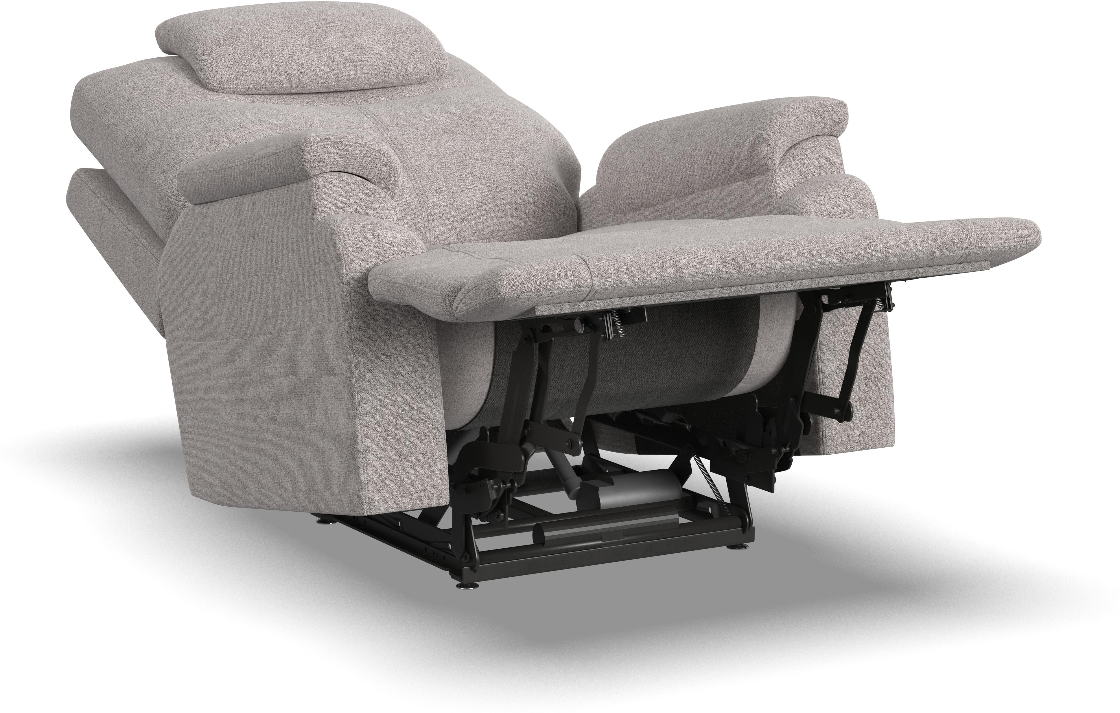 Flexsteel Living Room Power Recliner with Power Headrest and Lumbar  1594-50PH - Carol House