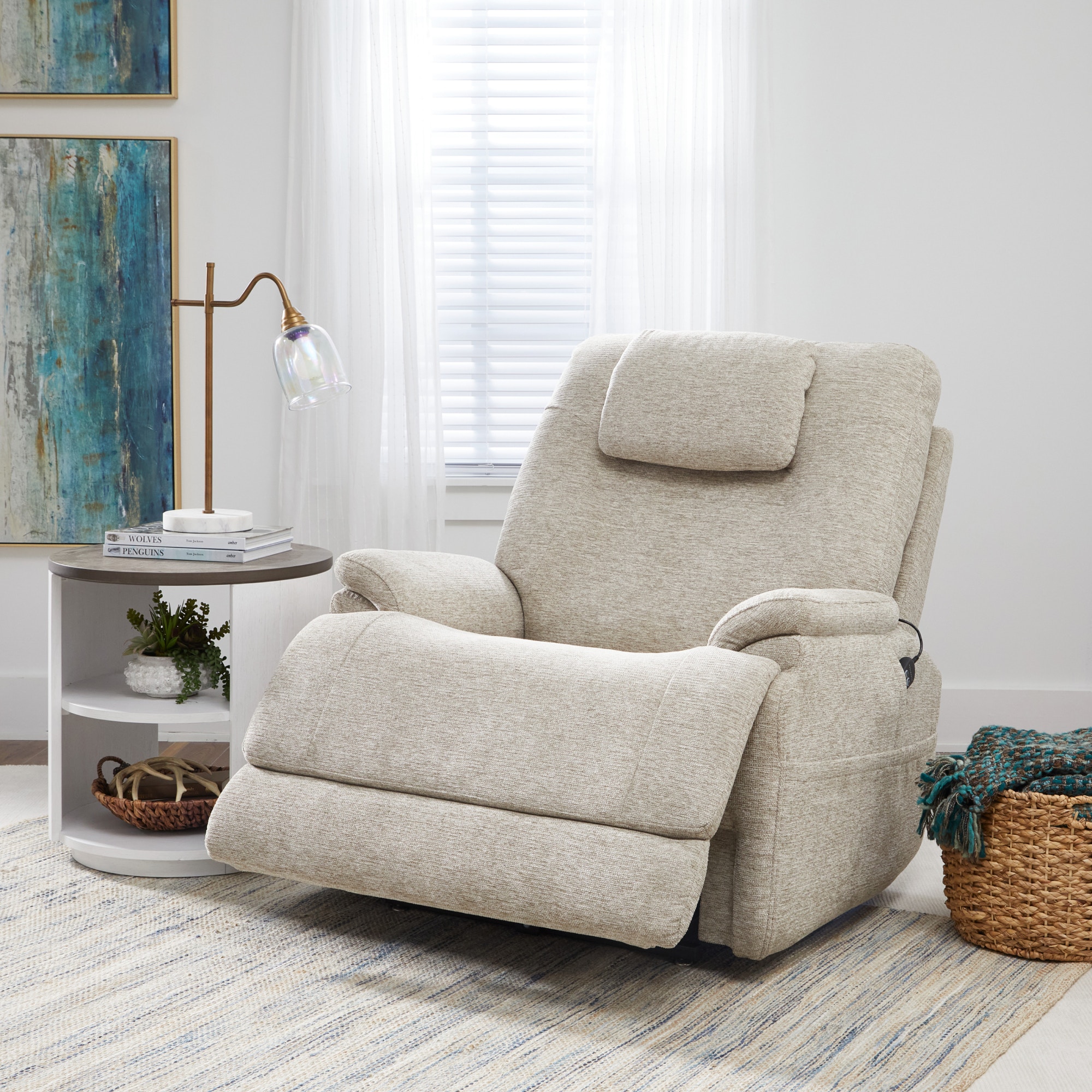 Flexsteel Zecliner Heat/Massage Power Lift Recliner is available in the