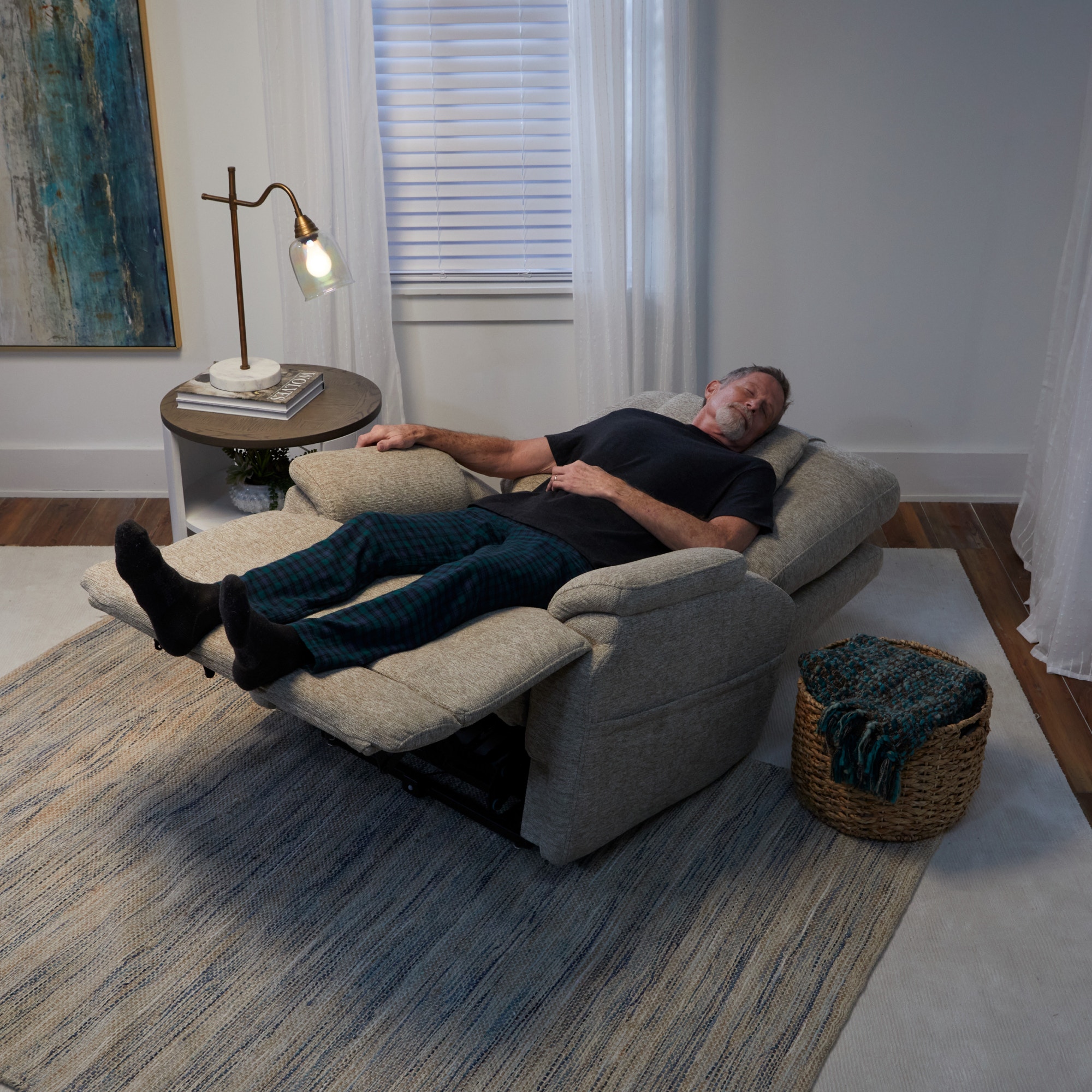 Flexsteel Zecliner Heat/Massage Power Lift Recliner is available in the