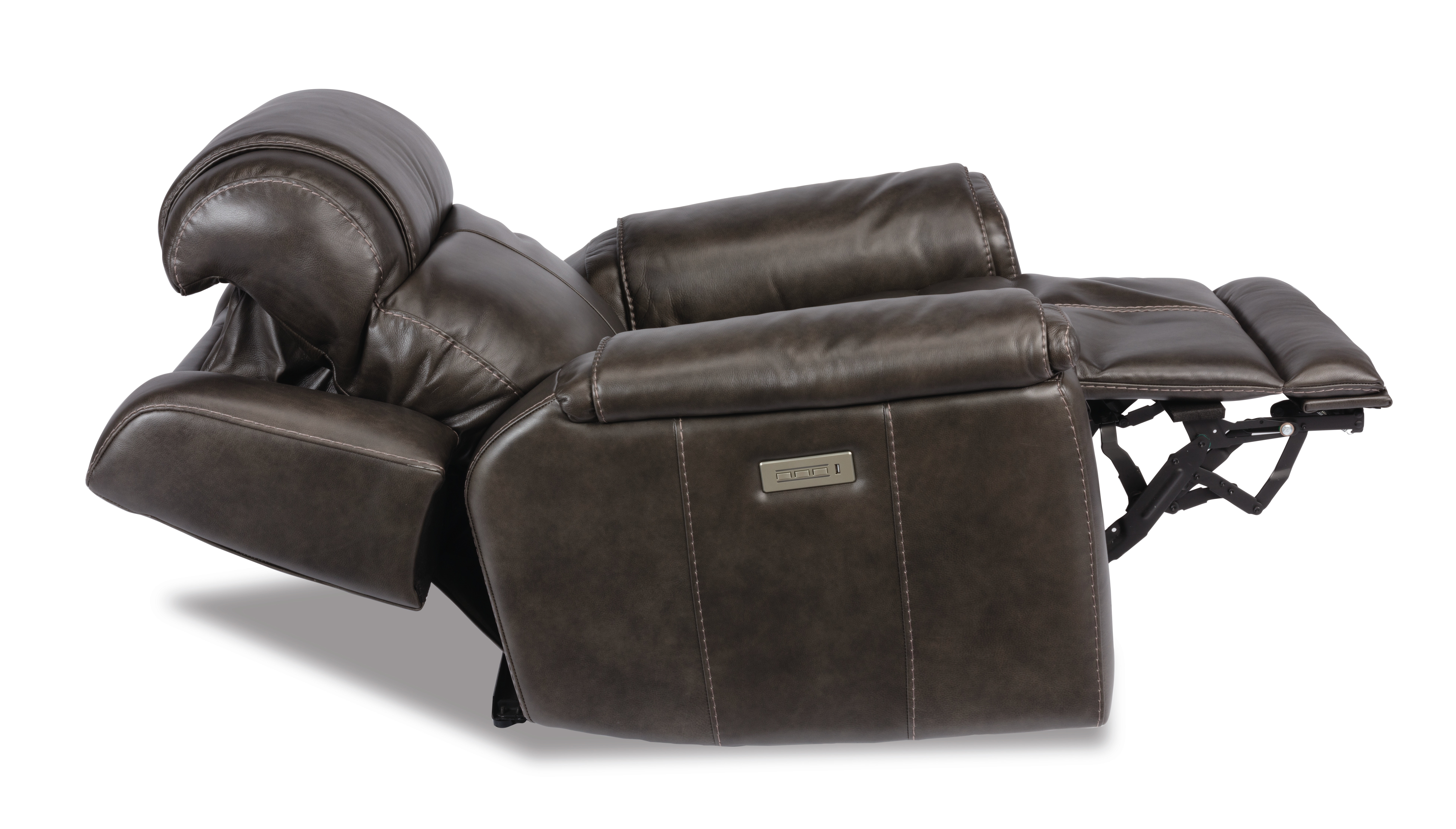 power recliner with adjustable headrest and lumbar