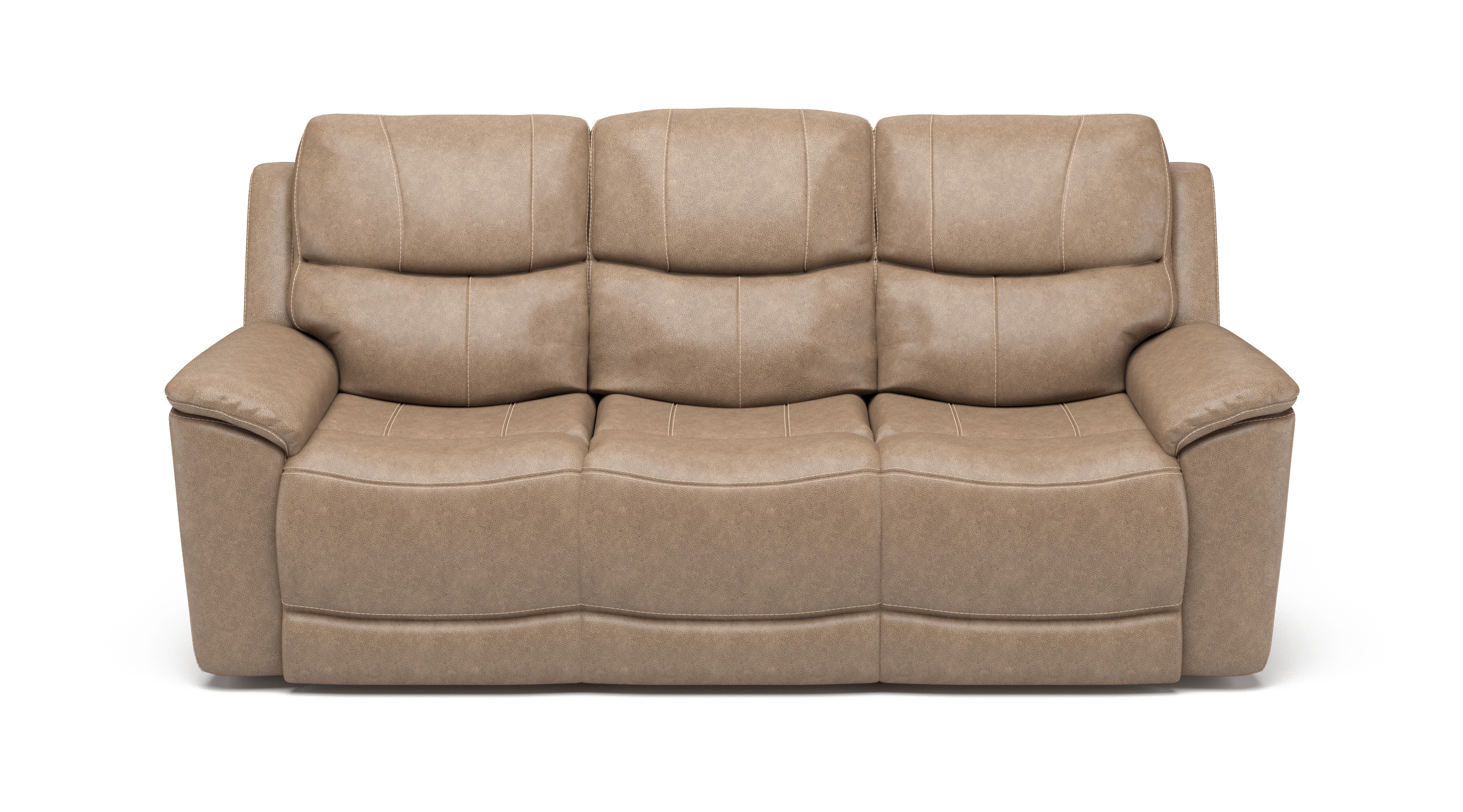 Flexsteel Living Room Power Reclining Sofa with Power Headrests and