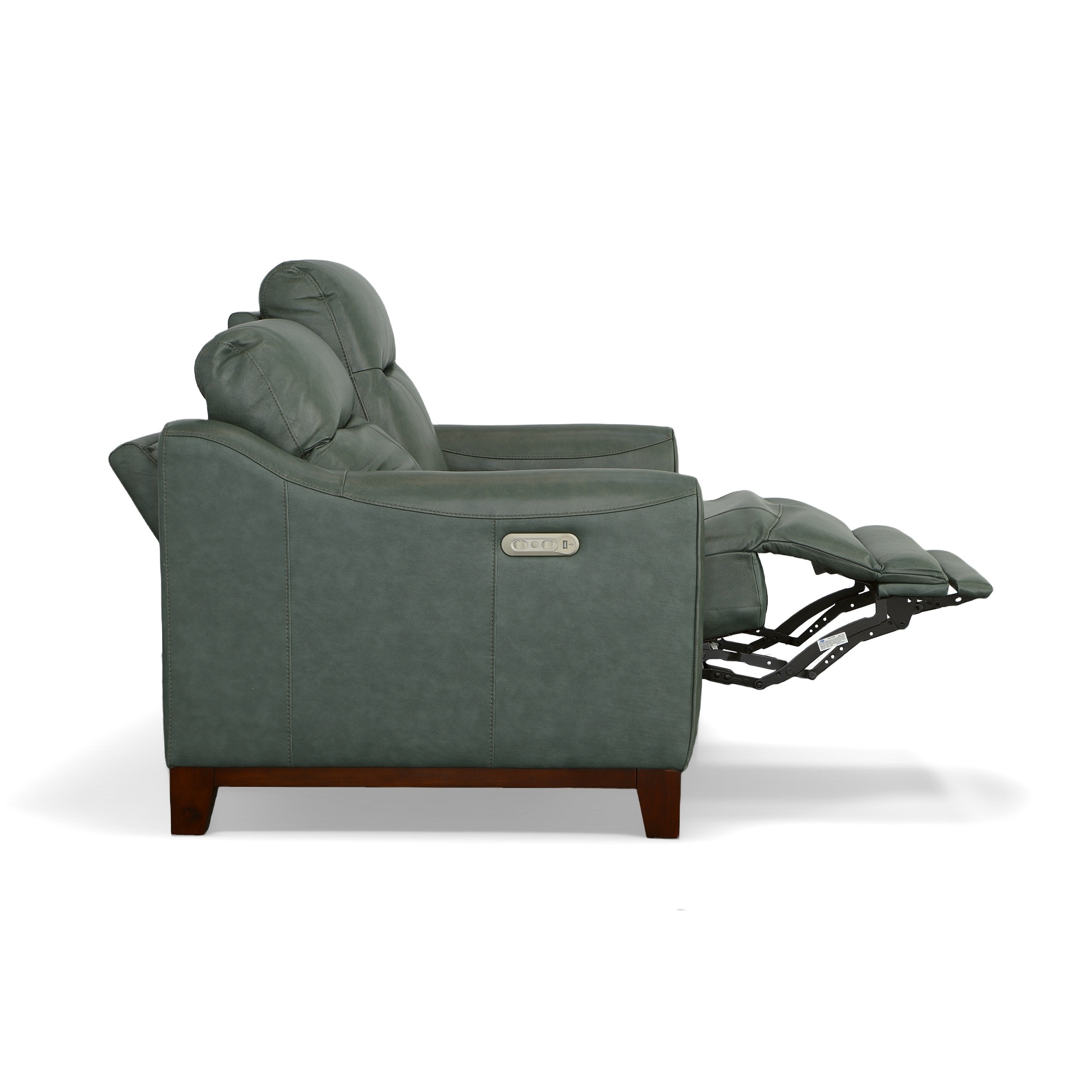 Flexsteel Living Room Power Reclining Loveseat with Power