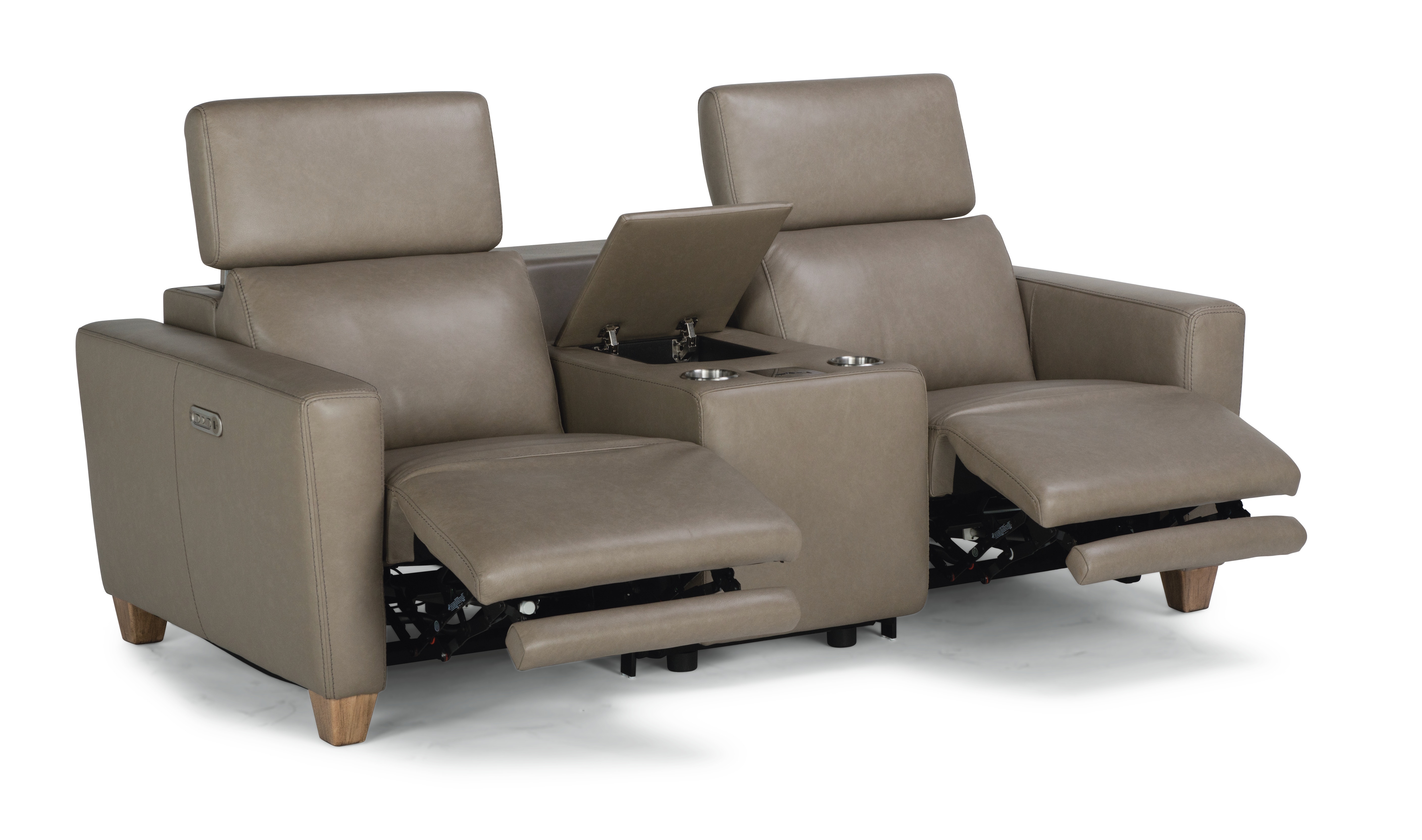 Flexsteel Astra 1309SECTPH Power Reclining Sectional with Power Headrests