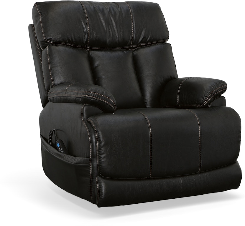 Recliner Chair with Ottoman Swivel Recliner w/ Headrest and Lumbar Support