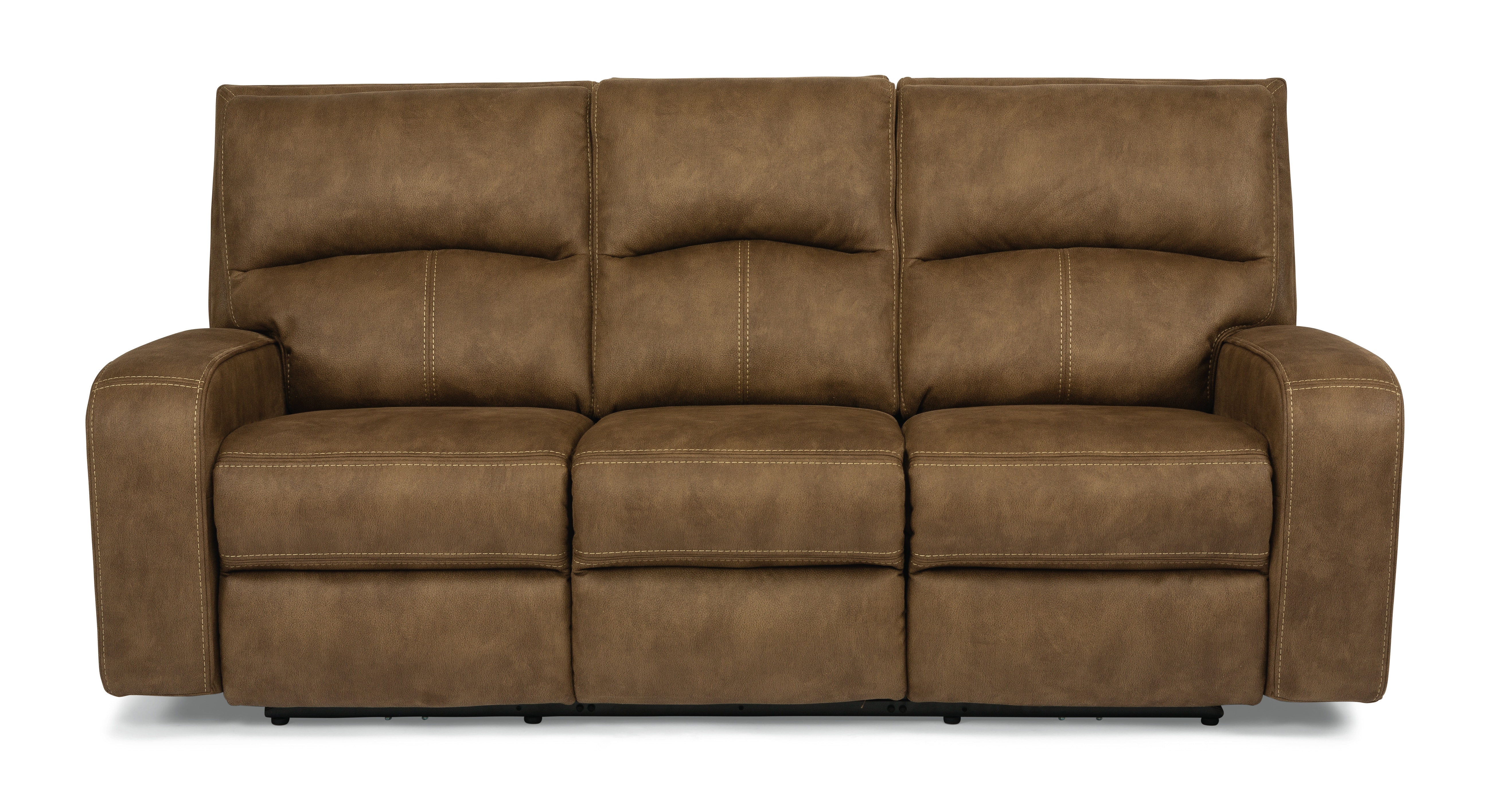 Flexsteel Living Room Power Reclining Sofa With Power Headrests 1650 ...