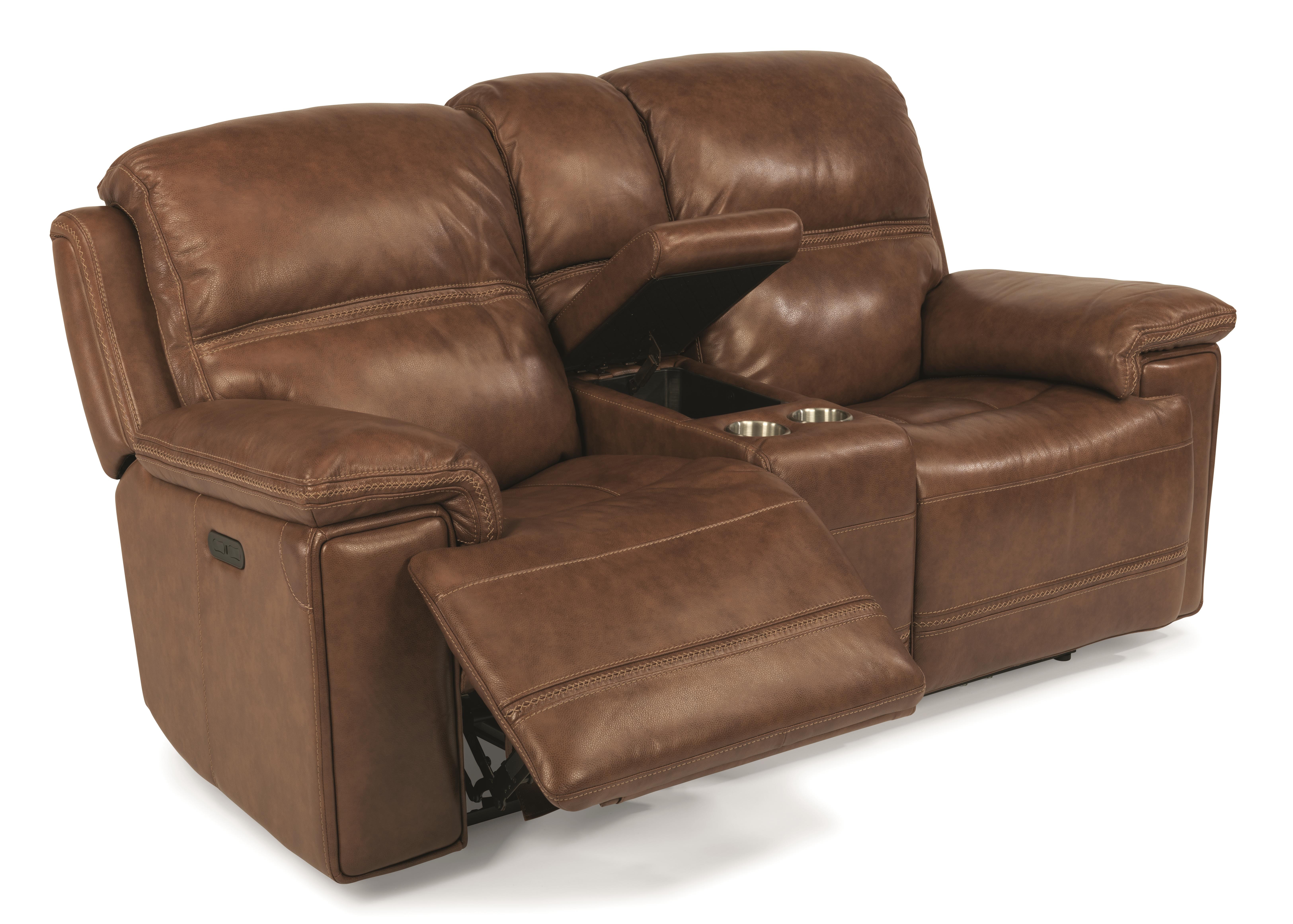 sierra reclining console loveseat